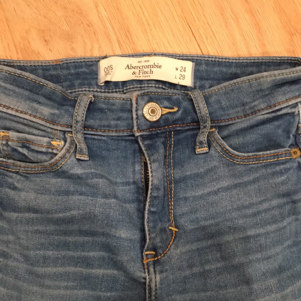 Abercrombie and Fitch distressed jeans